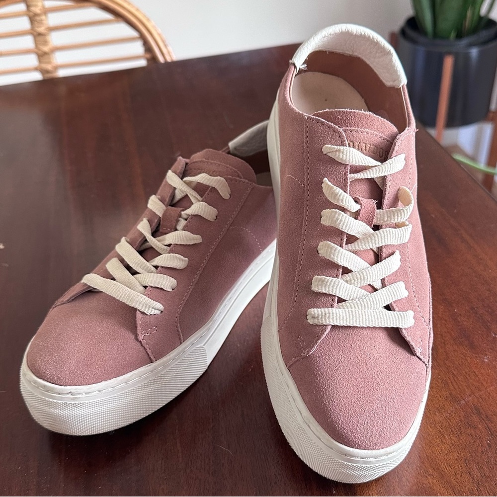Soludos Ibiza Platform Sneaker in Mauve Size 9